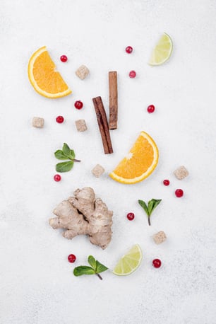 flat-lay-minimalist-assortment-ingredients